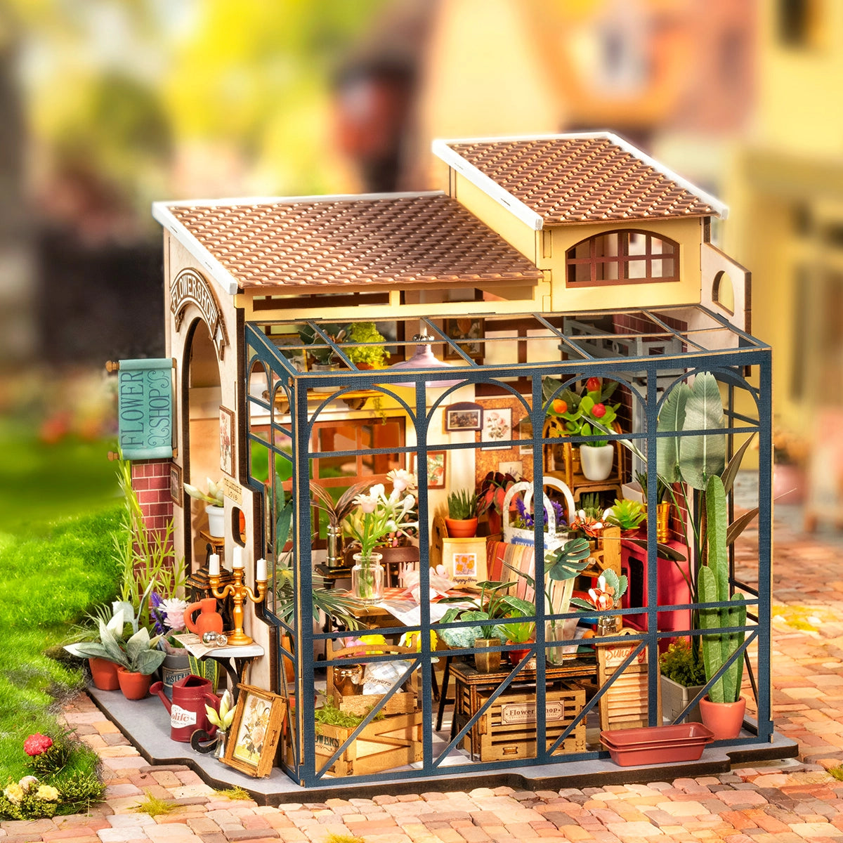 Emily's Flower Shop - DIY Miniature House