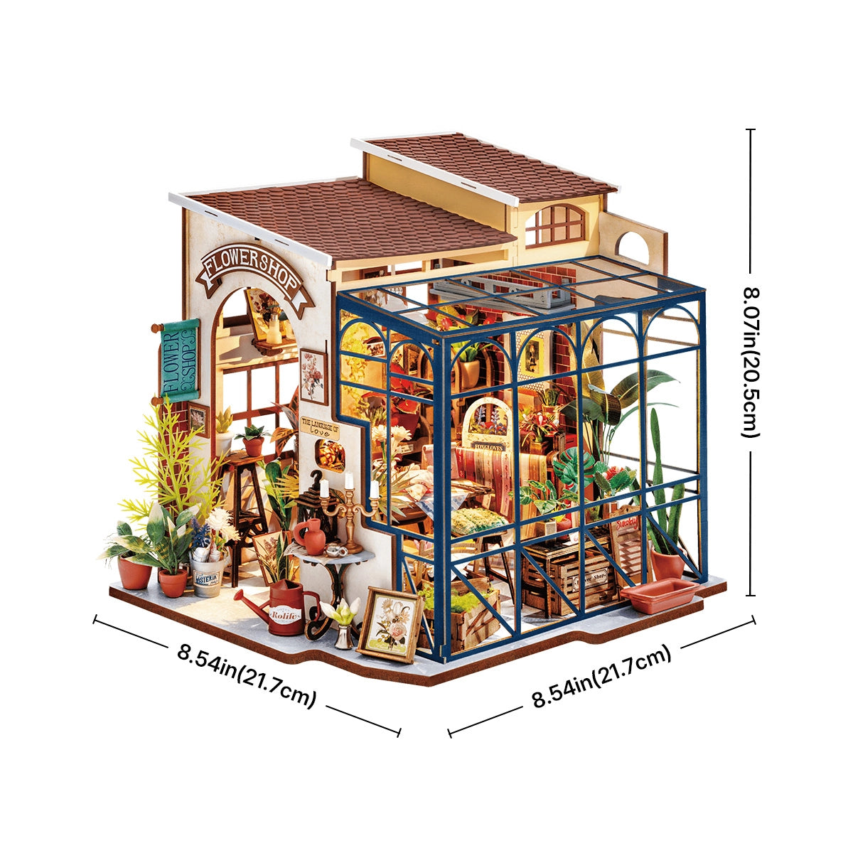 Emily's Flower Shop - DIY Miniature House