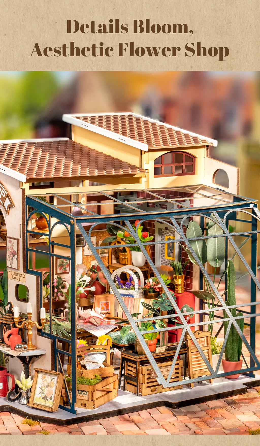 Emily's Flower Shop - DIY Miniature House