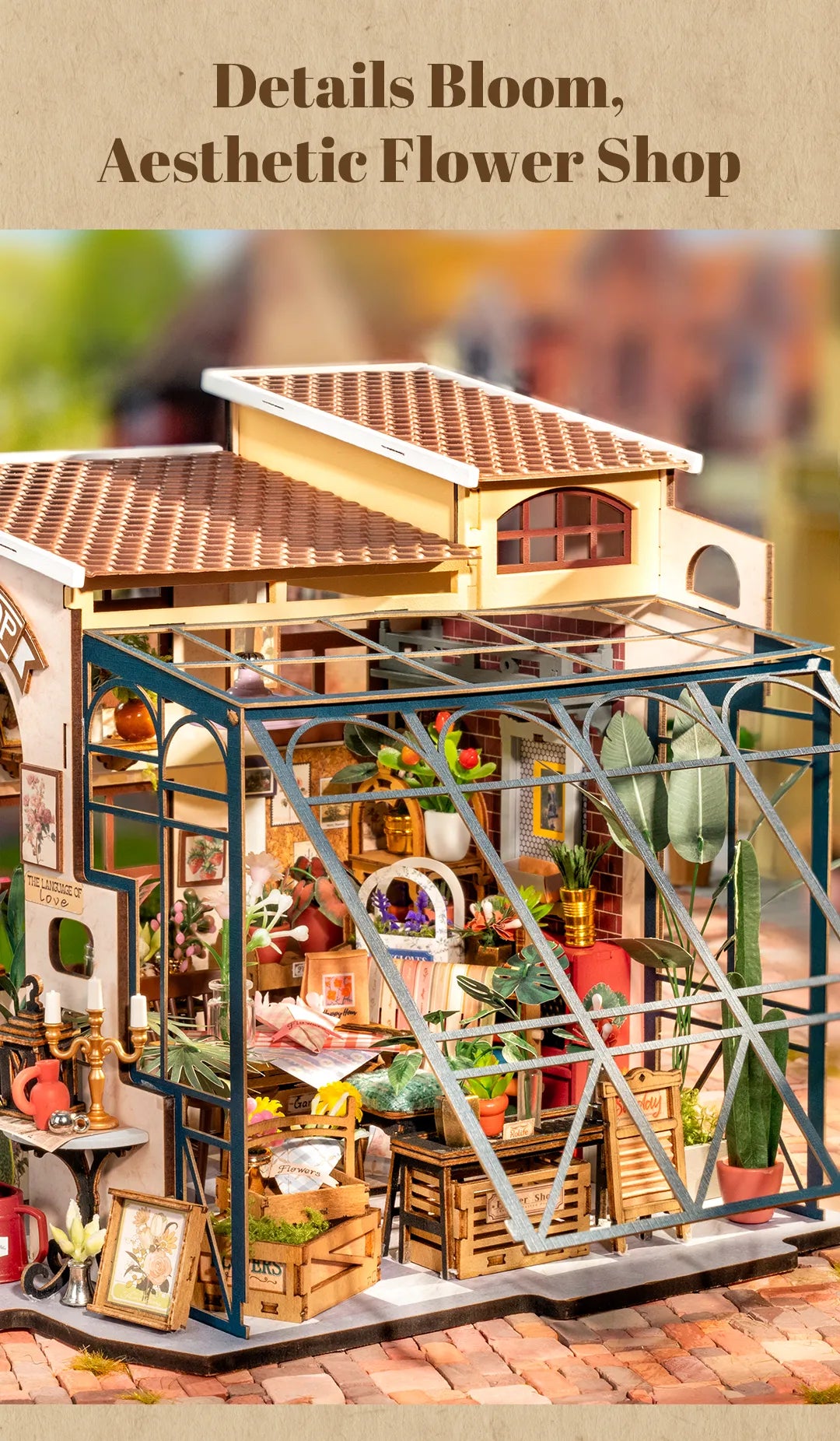 Emily's Flower Shop - DIY Miniature House