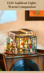 Emily's Flower Shop - DIY Miniature House with Light