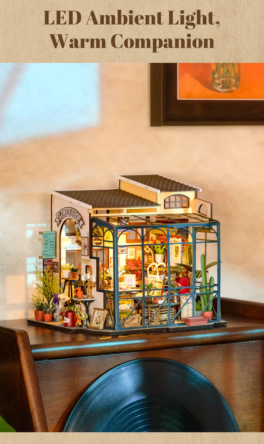 Emily's Flower Shop - DIY Miniature House