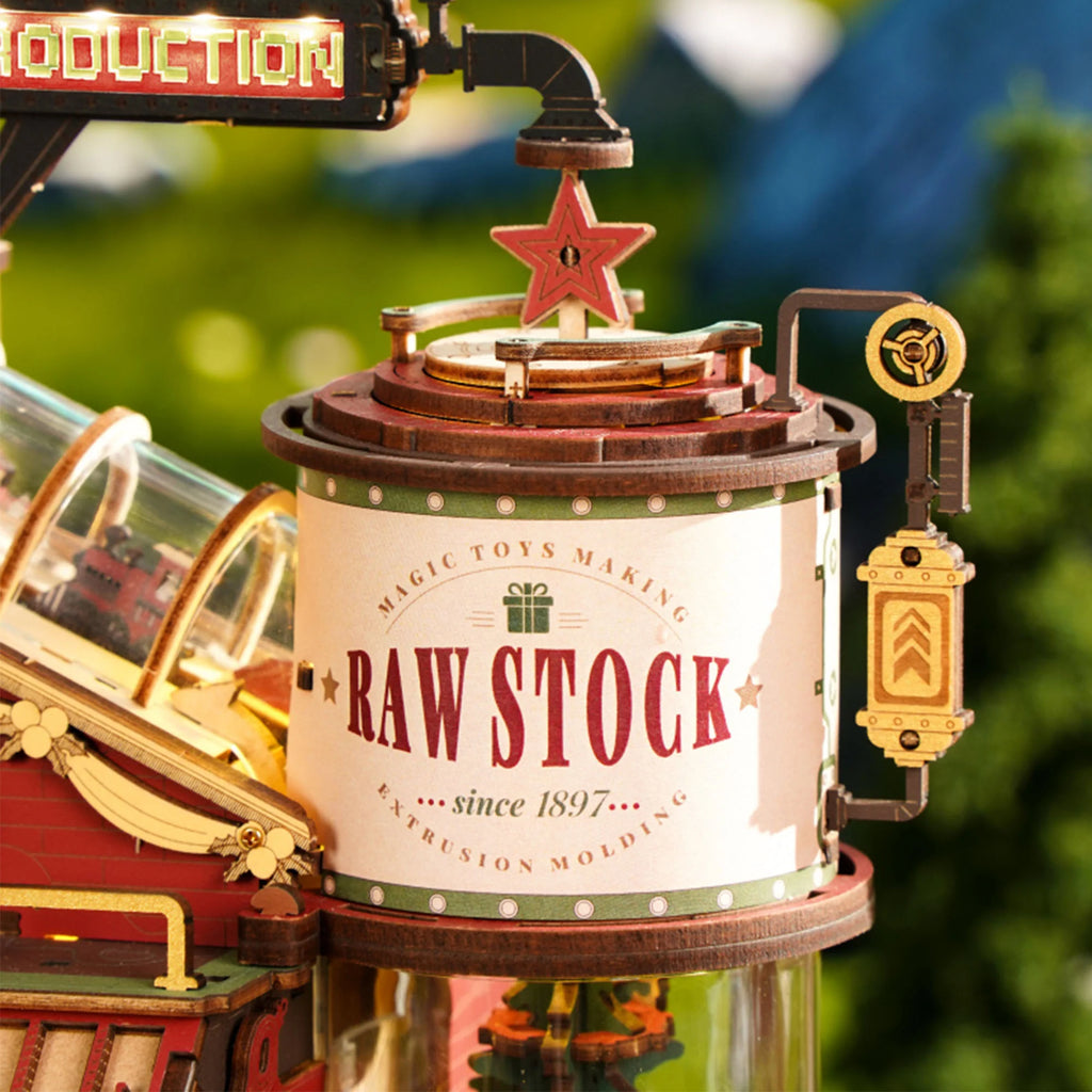 Dream Gift Factory - DIY Mechanical Kit with Music and Lights