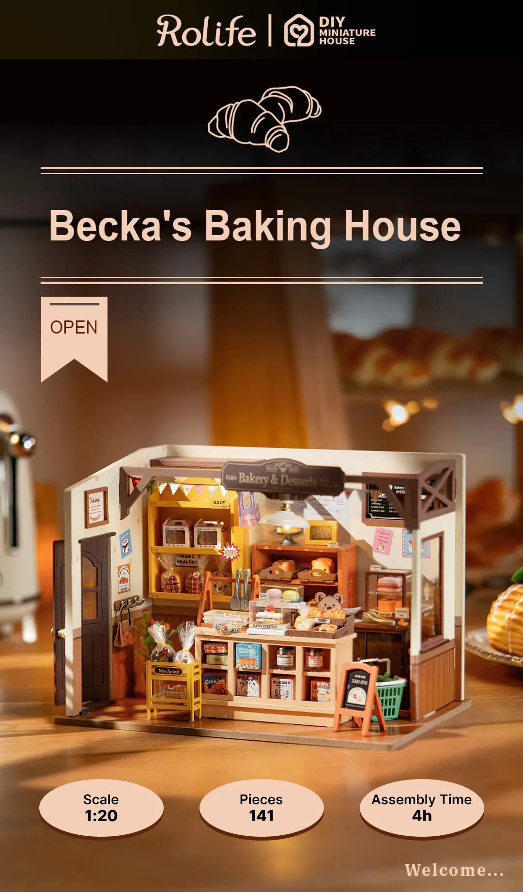 Becka's Baking House - DIY Miniature House