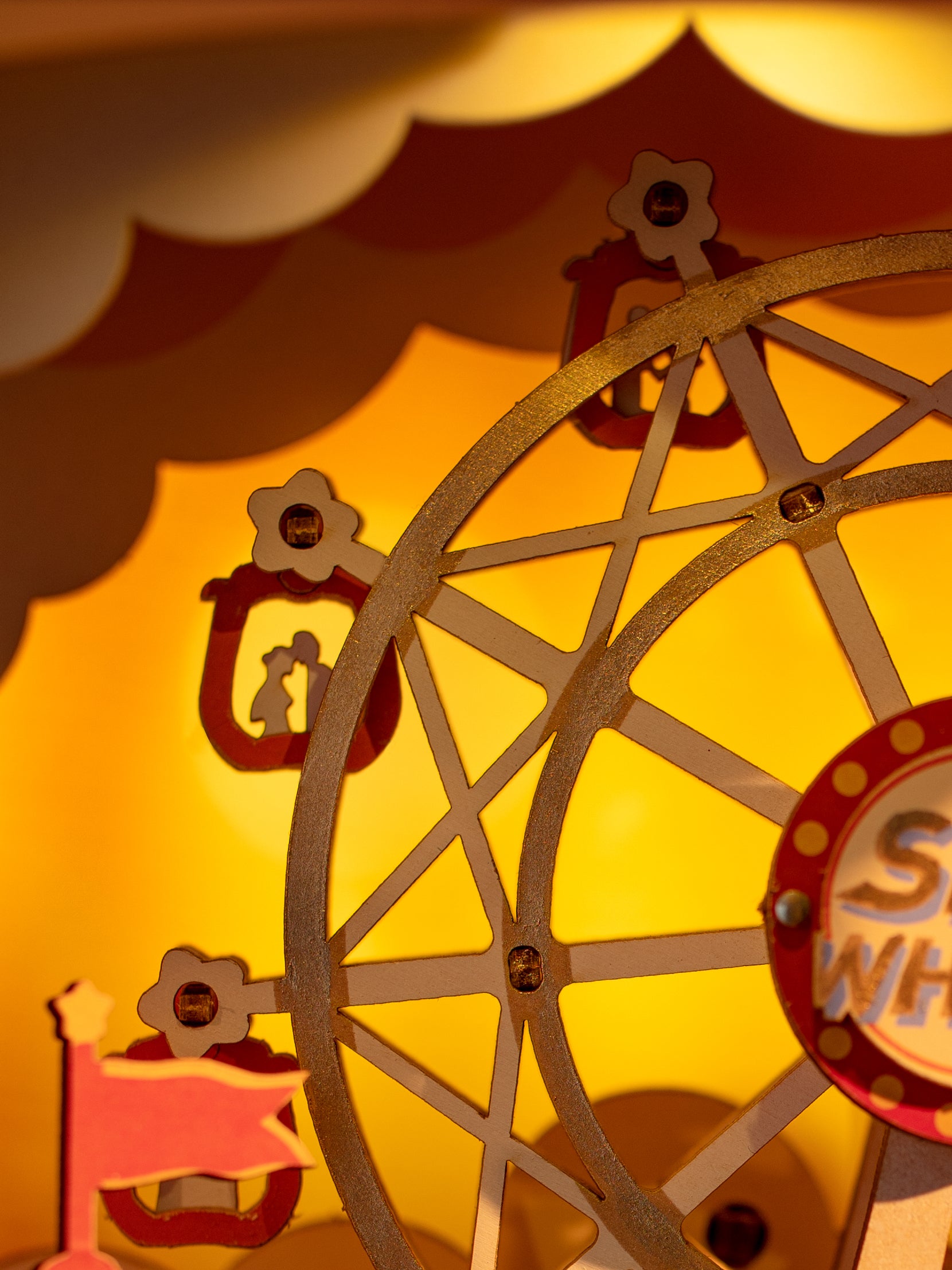 Sunset Carnival - 3D Musical Wooden Puzzle