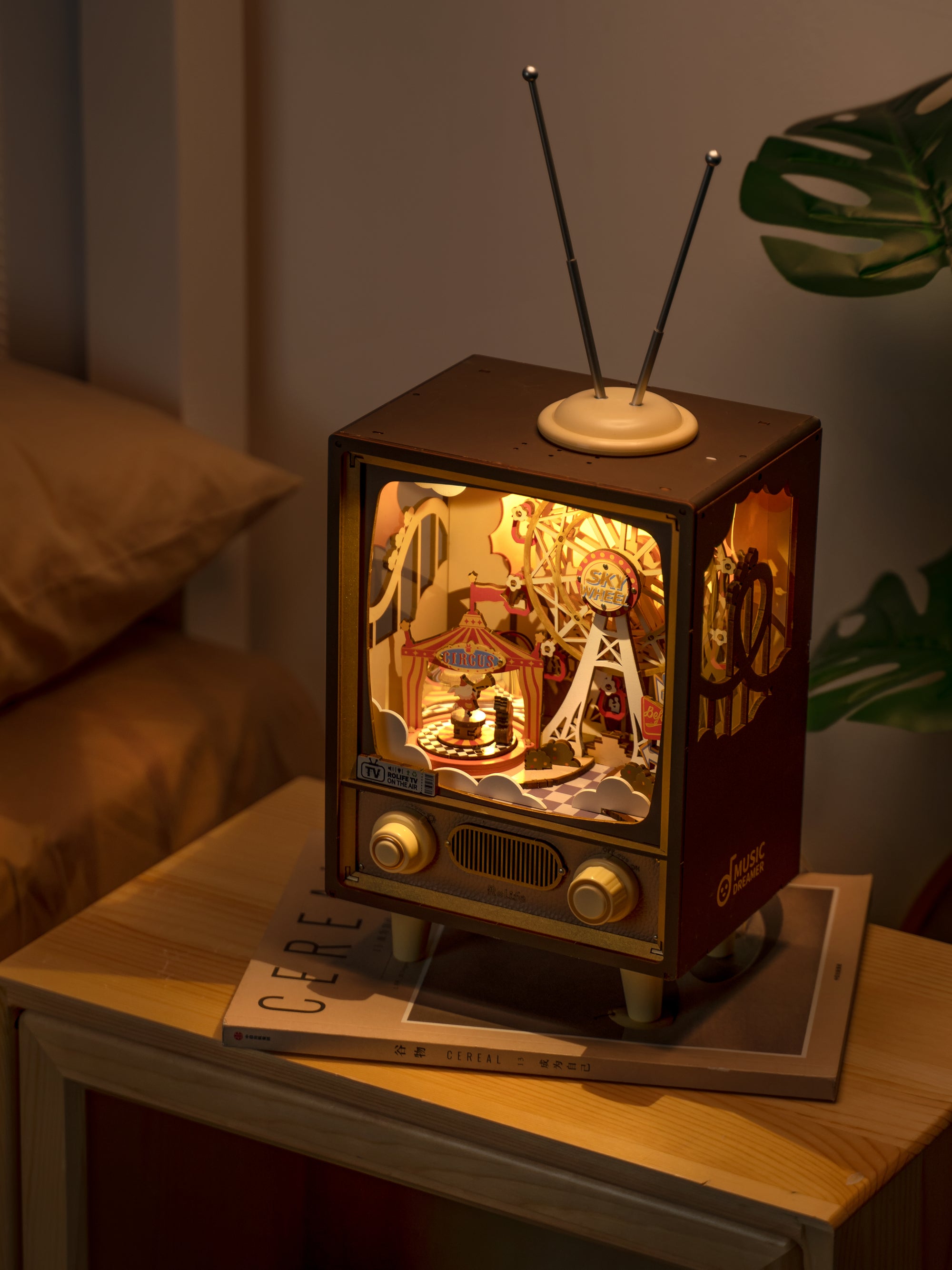 Sunset Carnival - 3D Musical Wooden Puzzle
