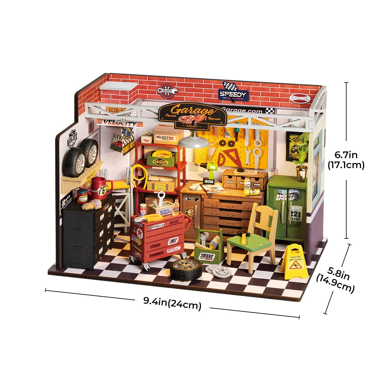 Garage Workshop - DIY Miniature House