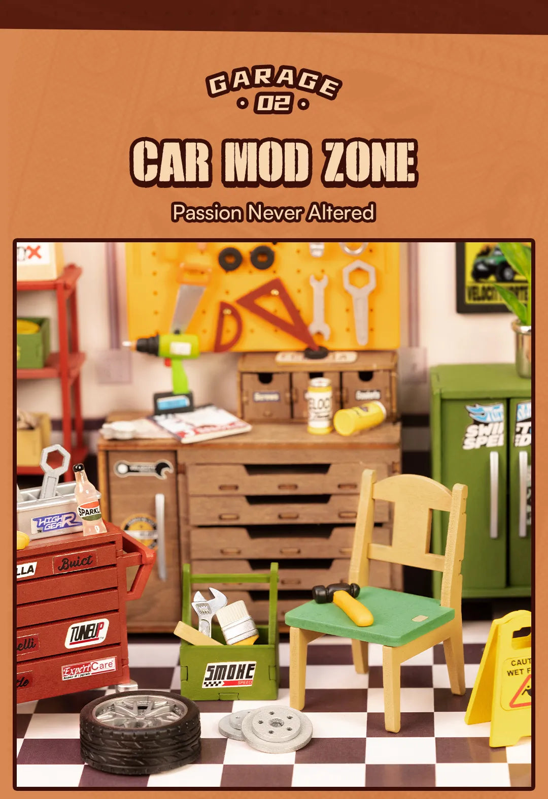 Garage Workshop - DIY Miniature House